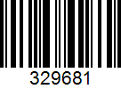 Barcode 329681