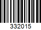 Barcode 332015