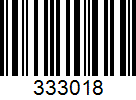 Barcode 333018