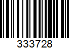 Barcode 333728