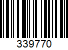 Barcode 339770