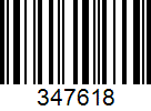 Barcode 347618