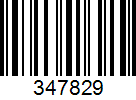 Barcode 347829