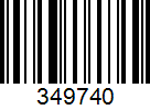 Barcode 349740