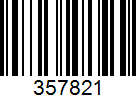 Barcode 357821