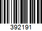 Barcode 392191