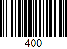 Barcode 400