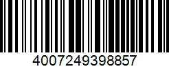 Barcode 4007249398857