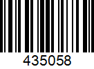 Barcode 435058