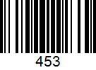 Barcode 453