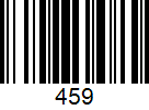 Barcode 459