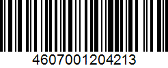 Barcode 4607001204213
