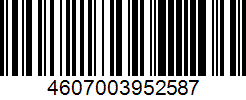Barcode 4607003952587