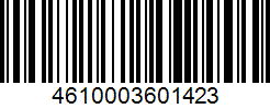 Barcode 4610003601423