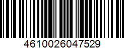 Barcode 4610026047529