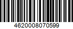 Barcode 4620008070599