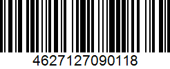 Barcode 4627127090118