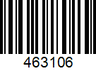 Barcode 463106