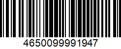 Barcode 4650099991947