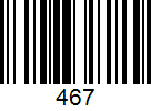 Barcode 467