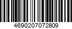 Barcode 4690207072809