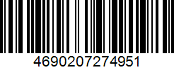 Barcode 4690207274951