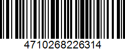 Barcode 4710268226314