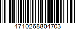 Barcode 4710268804703