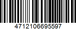 Barcode 4712106695597