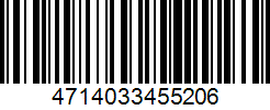 Barcode 4714033455206