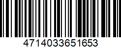 Barcode 4714033651653