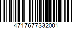Barcode 4717677332001