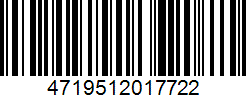 Barcode 4719512017722