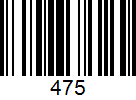 Barcode 475