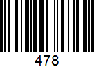 Barcode 478