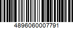 Barcode 4896060007791