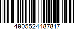 Barcode 4905524487817
