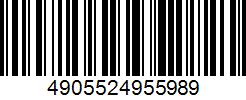 Barcode 4905524955989