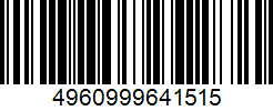 Barcode 4960999641515