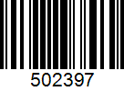 Barcode 502397