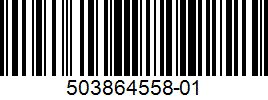 Barcode 503864558-01