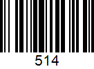 Barcode 514