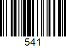 Barcode 541