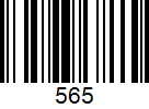 Barcode 565