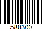 Barcode 580300