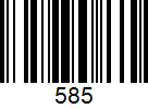 Barcode 585