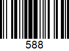 Barcode 588