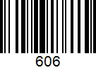 Barcode 606