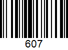 Barcode 607