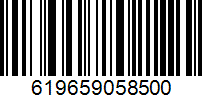Barcode 619659058500